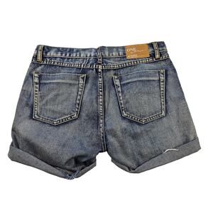 One teaspoon raider jean shorts flip cuff EUC 28 mid rise casual summer comfort